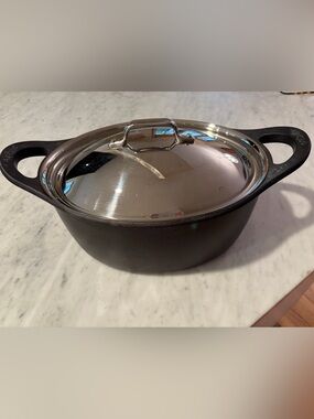 All-Clad Oval Roaster Dutch Oven w Lid